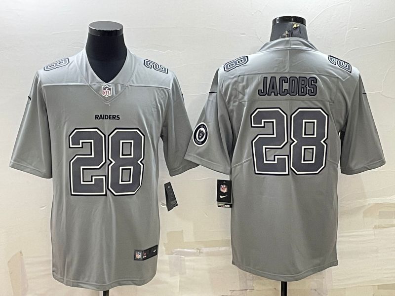 Men Oakland Raiders #28 Jacobs Grey 2022 Nike Limited Vapor Untouchable NFL Jersey->oakland raiders->NFL Jersey